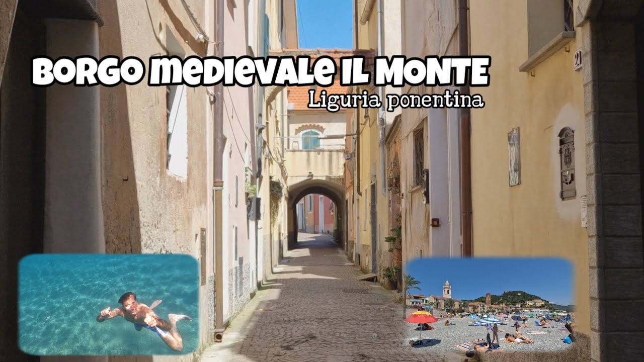 Un borgo.. nel borgo! Con bagno nelle cristalline acque ponentine