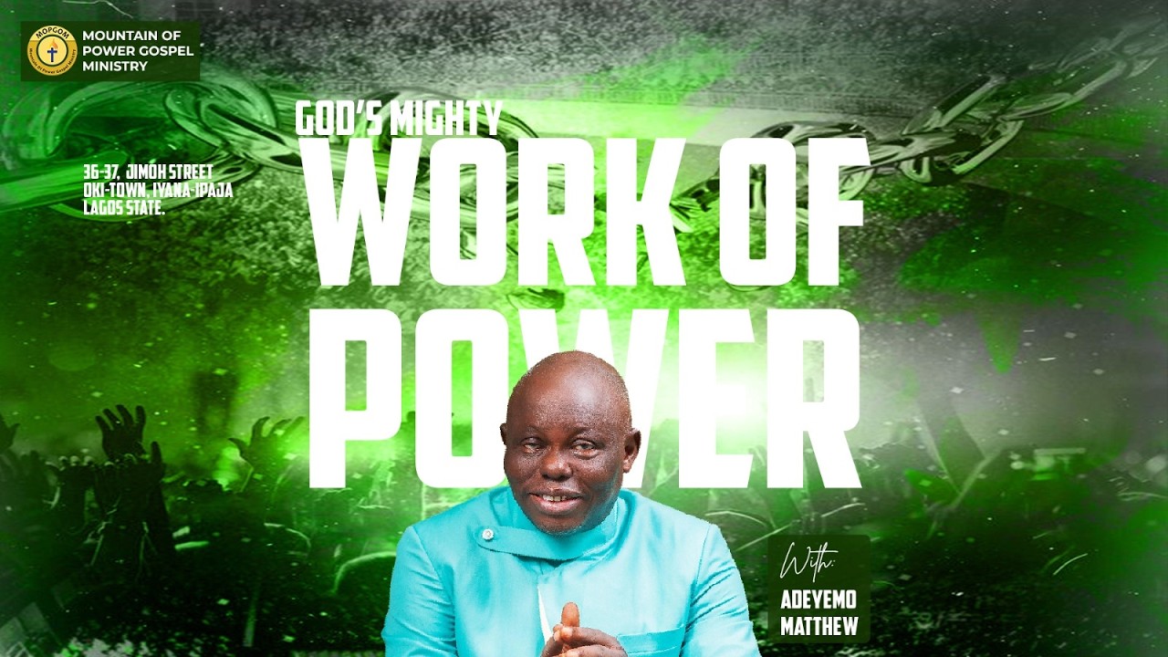 GOD'S MIGHTY WORK OF POWER - 15TH OF MARCH 2025 -IYANA IPAJA LAGOS STATE