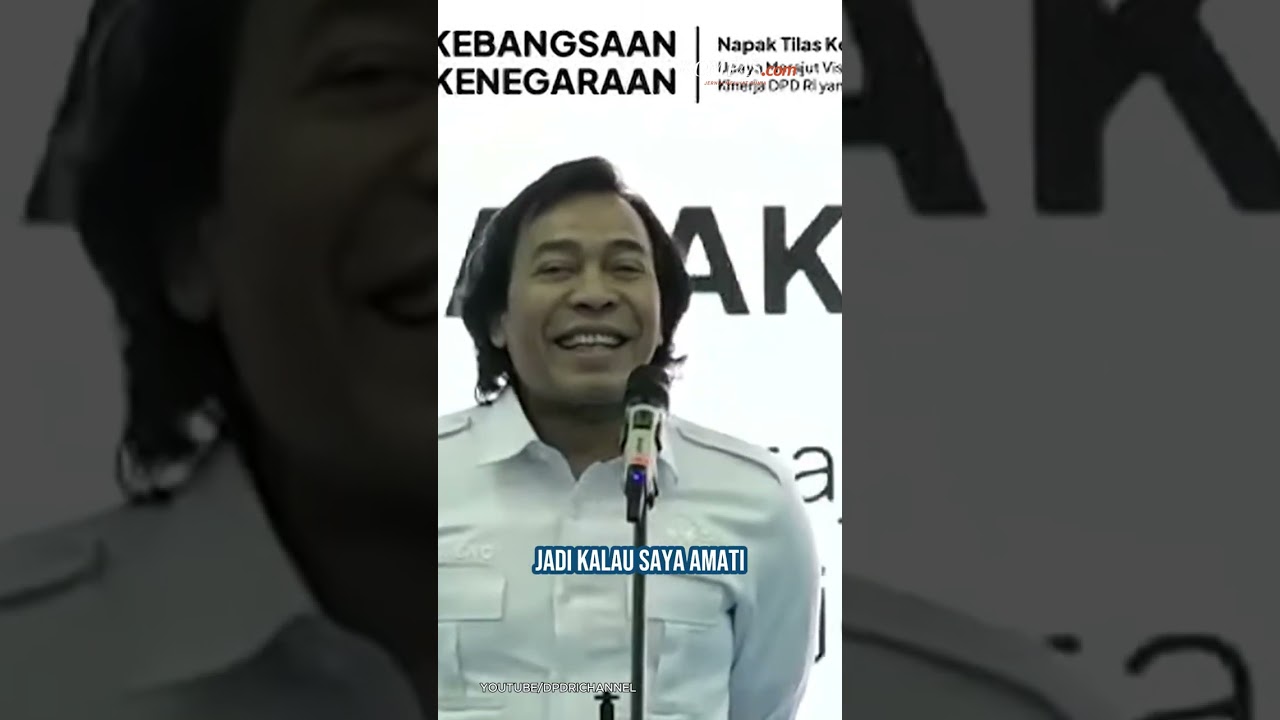 Komeng: Masuk DPD Seperti Mau Nikah, Saya Nggak Ngerti Pertanian