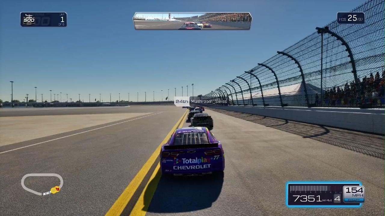 NASCAR 25 Daytona from back to first