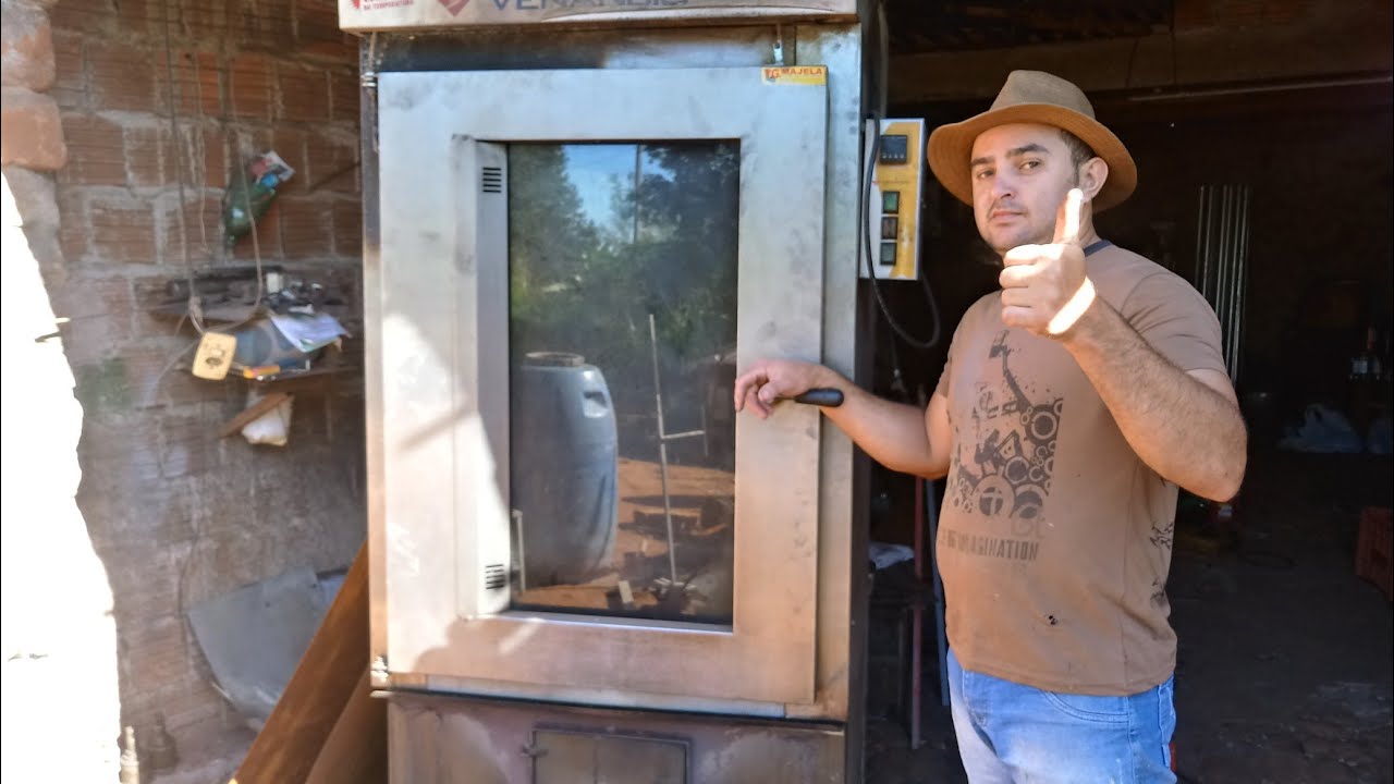 Restauração do forno de padaria a lenha parte1