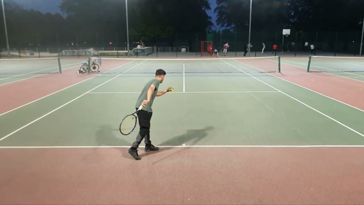 Pro Kennex PRO ACE 👌 TENNIS Racket foam filled with BORON vs PRINCE GRAPHITE III return on court 5Y🤔