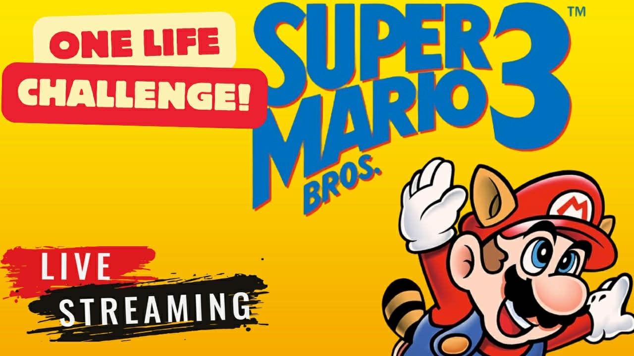 Super Mario Bros. 3 (All-Stars) ONE LIFE Challenge! Can I Beat It Without Dying?!