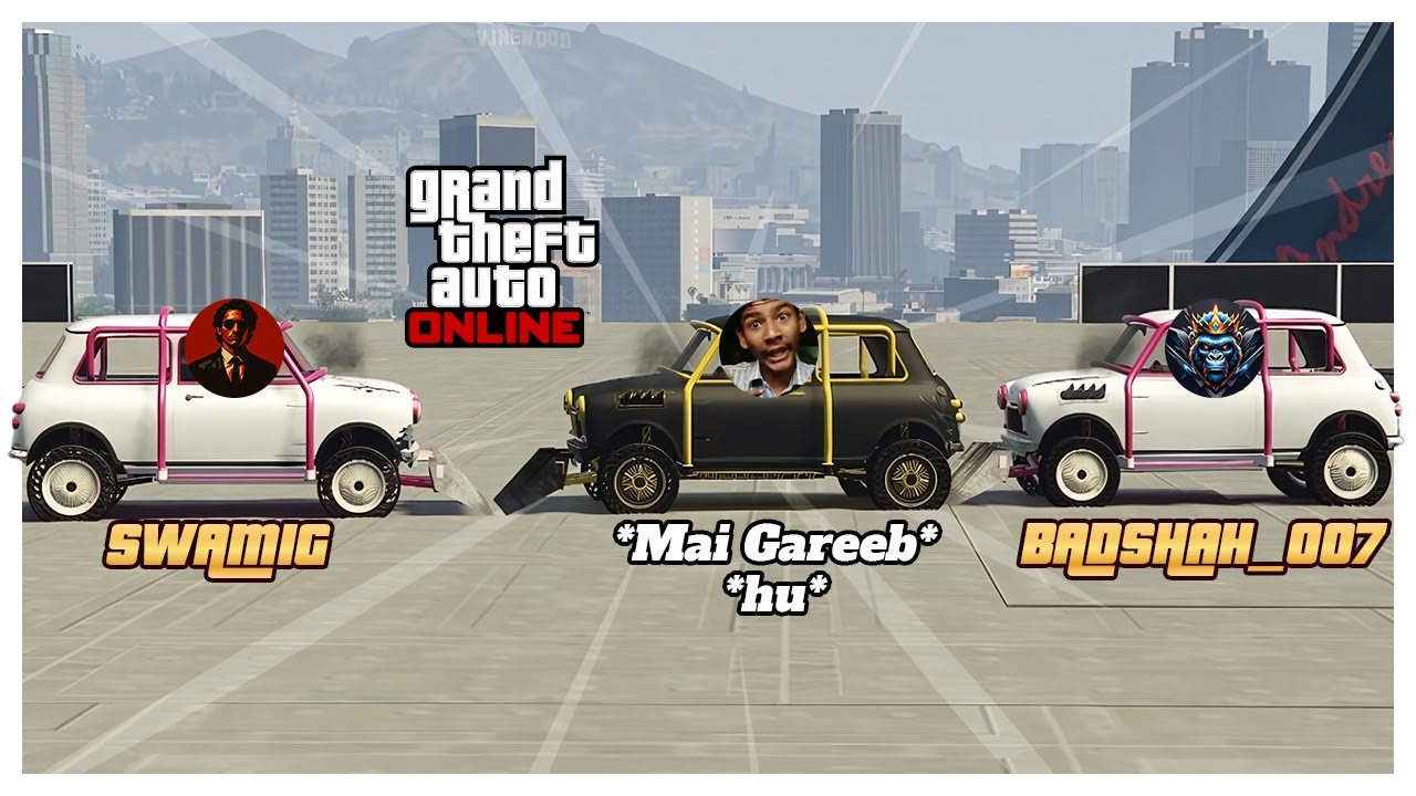 Raw GTAV Sumo Gameplay clip With @BADSHAH亗007 @amanwild1 @amdavadigamer @ThakurVlogsYT‬
