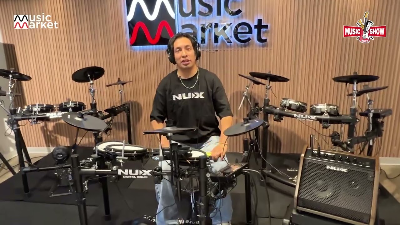 Music Show 2025 - Nux DM-210 y DM-310 (Ricardo Caldas 🇵🇪)