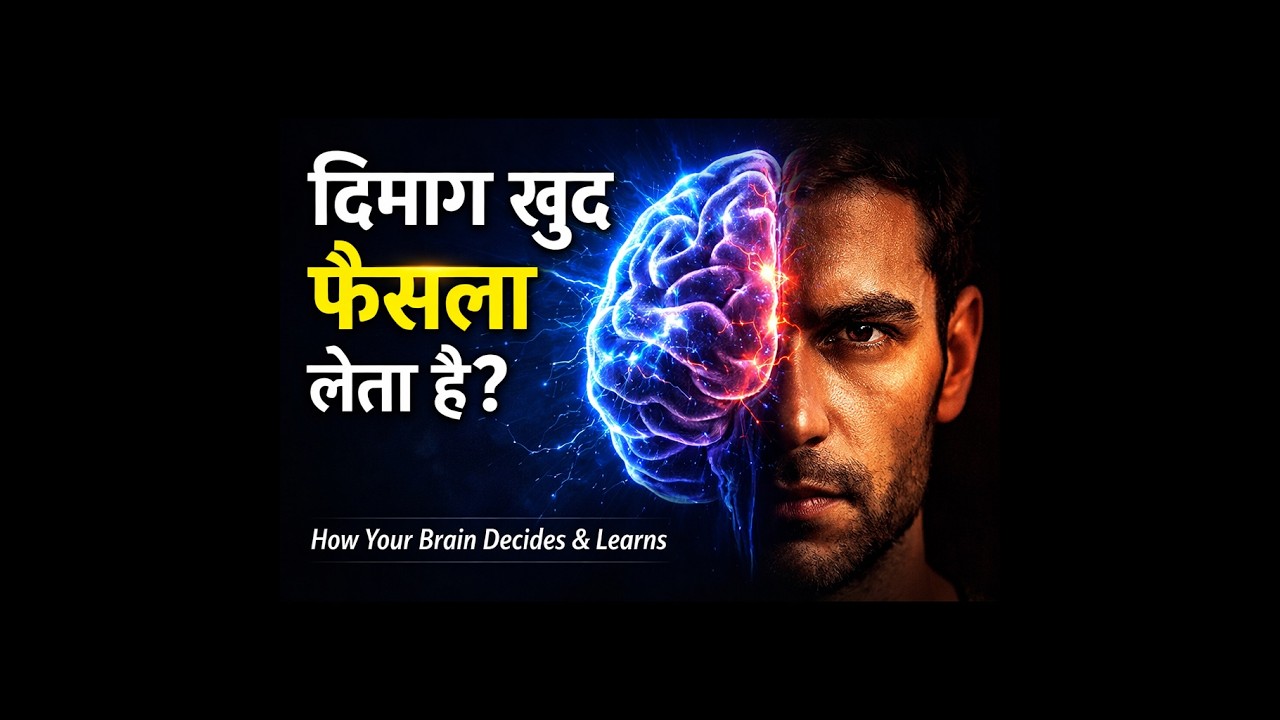 Neuro Thinking: दिमाग कैसे Control करता है तुम्हारी जिंदगीHow Your Brain Learns & Decides |