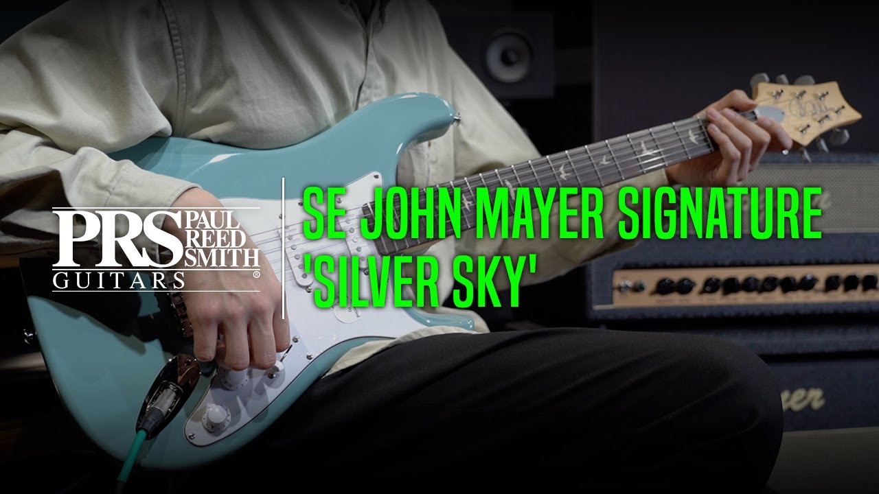 PRS SE John Mayer Signature 'Silver Sky' Demo - 'G minor Jam' by Guitarist 'Woojin Song' (송우진)
