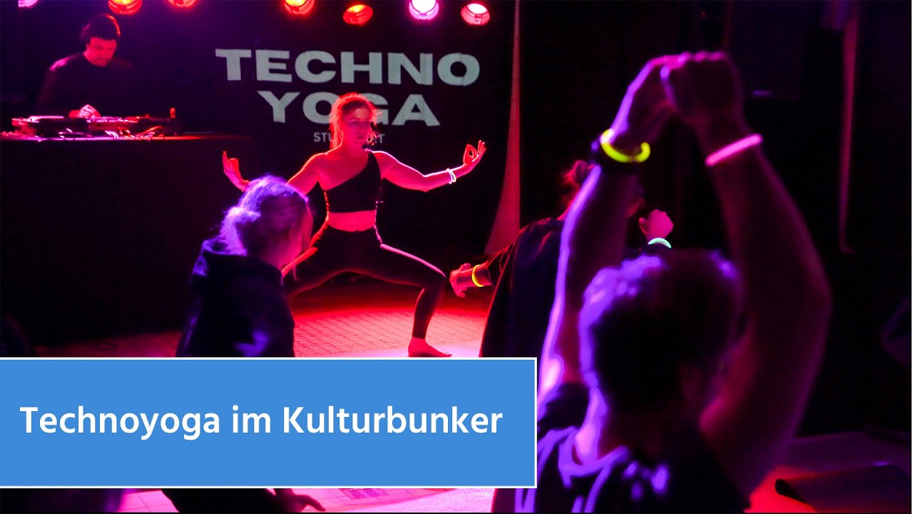 Technoyoga im Kulturbunker |&nbsp;STUGGI.TV