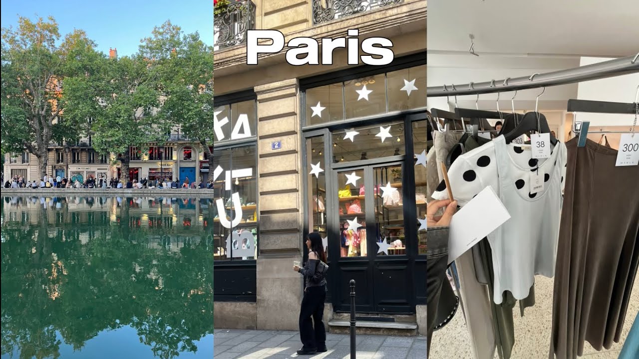 eng)6 days in paris˚˖𓍢ִ໋⊹🥐🇫🇷⋆뚜벅뚜벅 여름파리 6일 일상