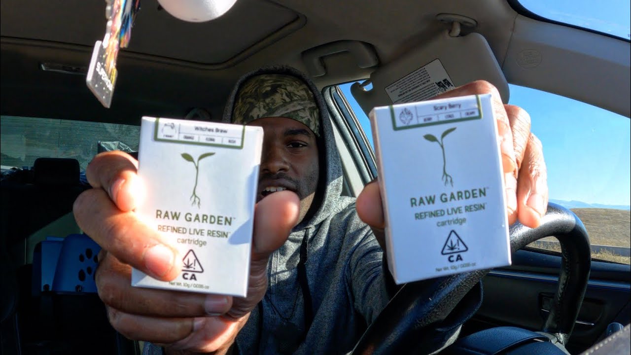 Trying New Halloween Raw Garden CARTS!