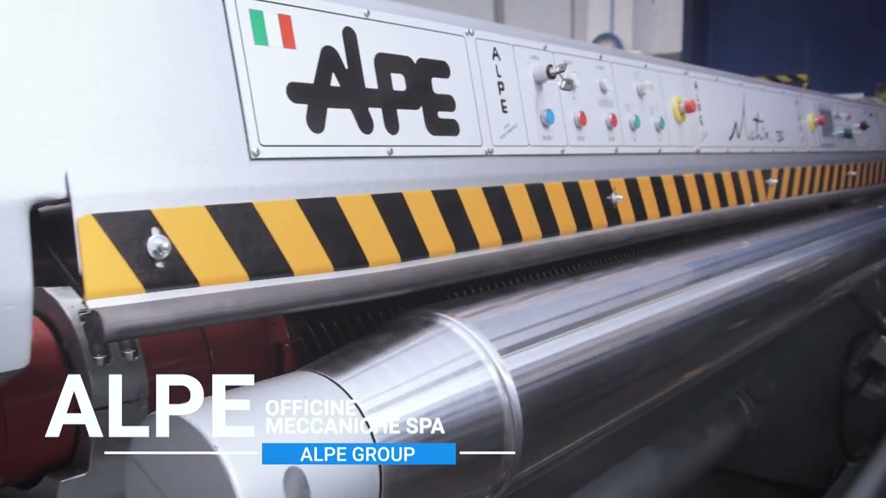Alpegroup, macchine per conceria official video