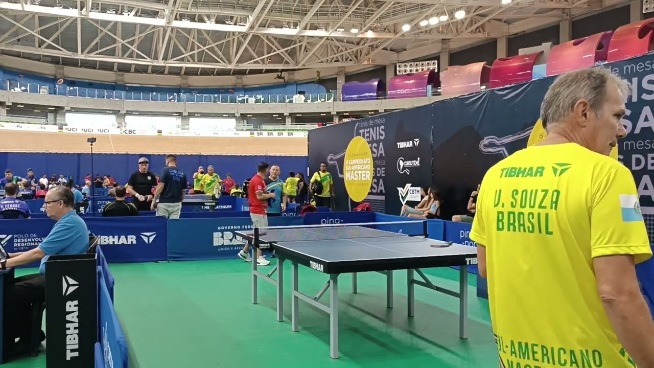 Seme final 50/54 Chile x Brasil do Master sulamericano Rio 2025