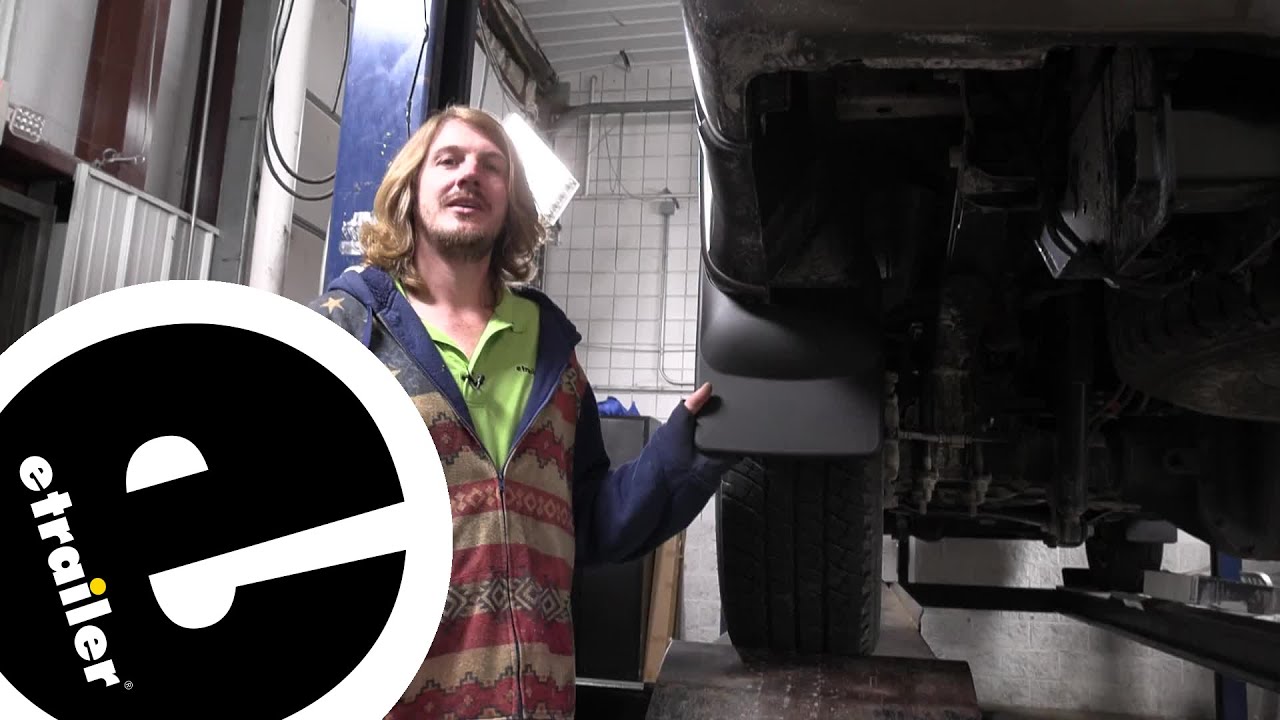 etrailer | Mount: WeatherTech Mud Flaps on a 2019 Ford F-350 Super Duty
