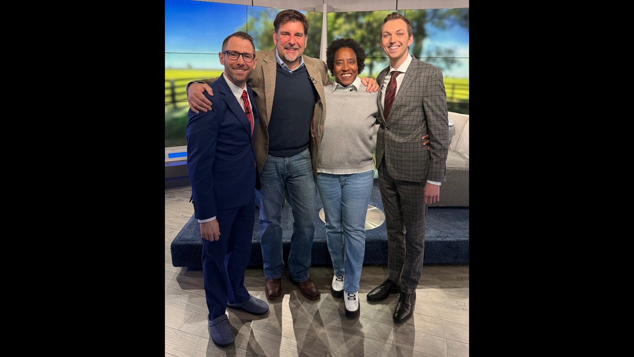 Tina Bryson and Dan Koett talk PRSA Thoroughbred Chapter with Payden Hinkle on FOX 56 News