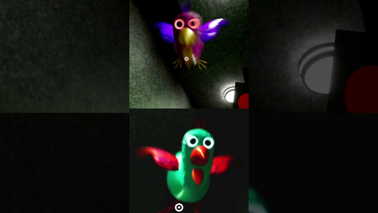 TARTA BIRD vs OPILA Bird - Two Jumpscares at Once #gartenofbanban3 #jumpscare