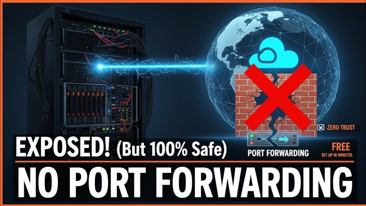Никаких дыр в брандмауэре! Cloudflare Zero Trust для удаленного доступа к домашней лаборатории.