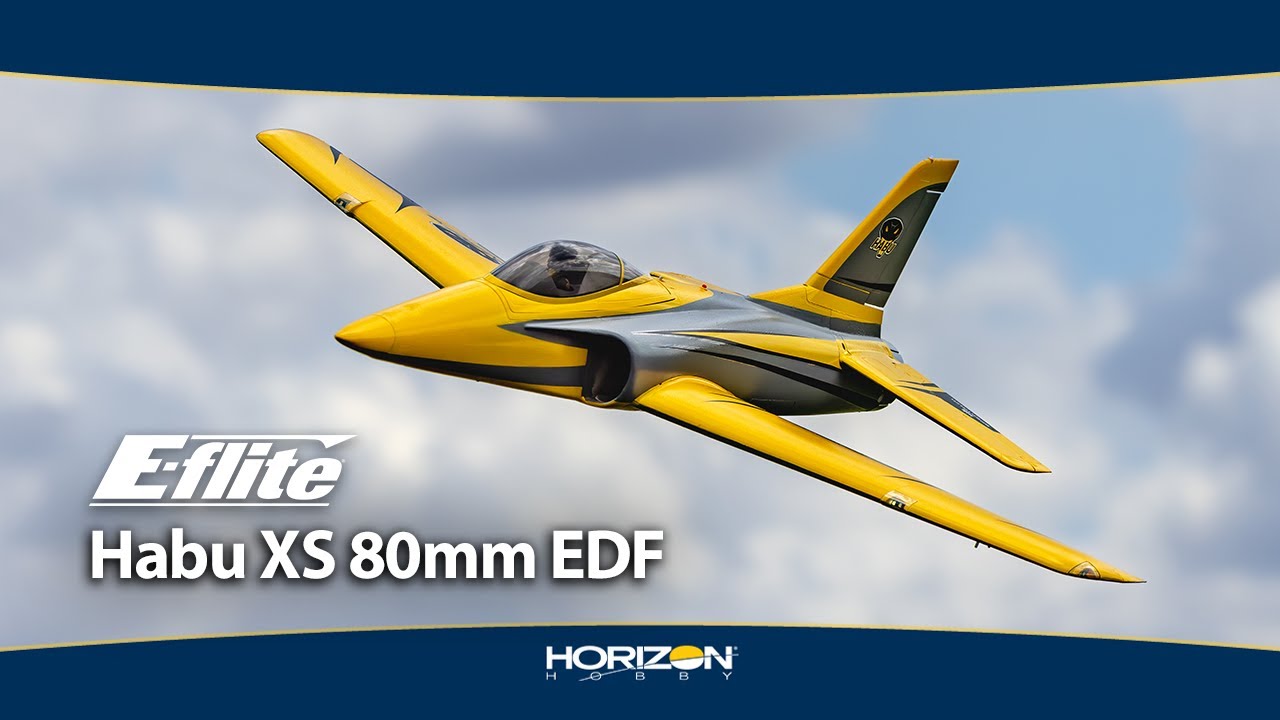 E-flite Habu XS (eXtra Sport) 80mm EDF RC Jet