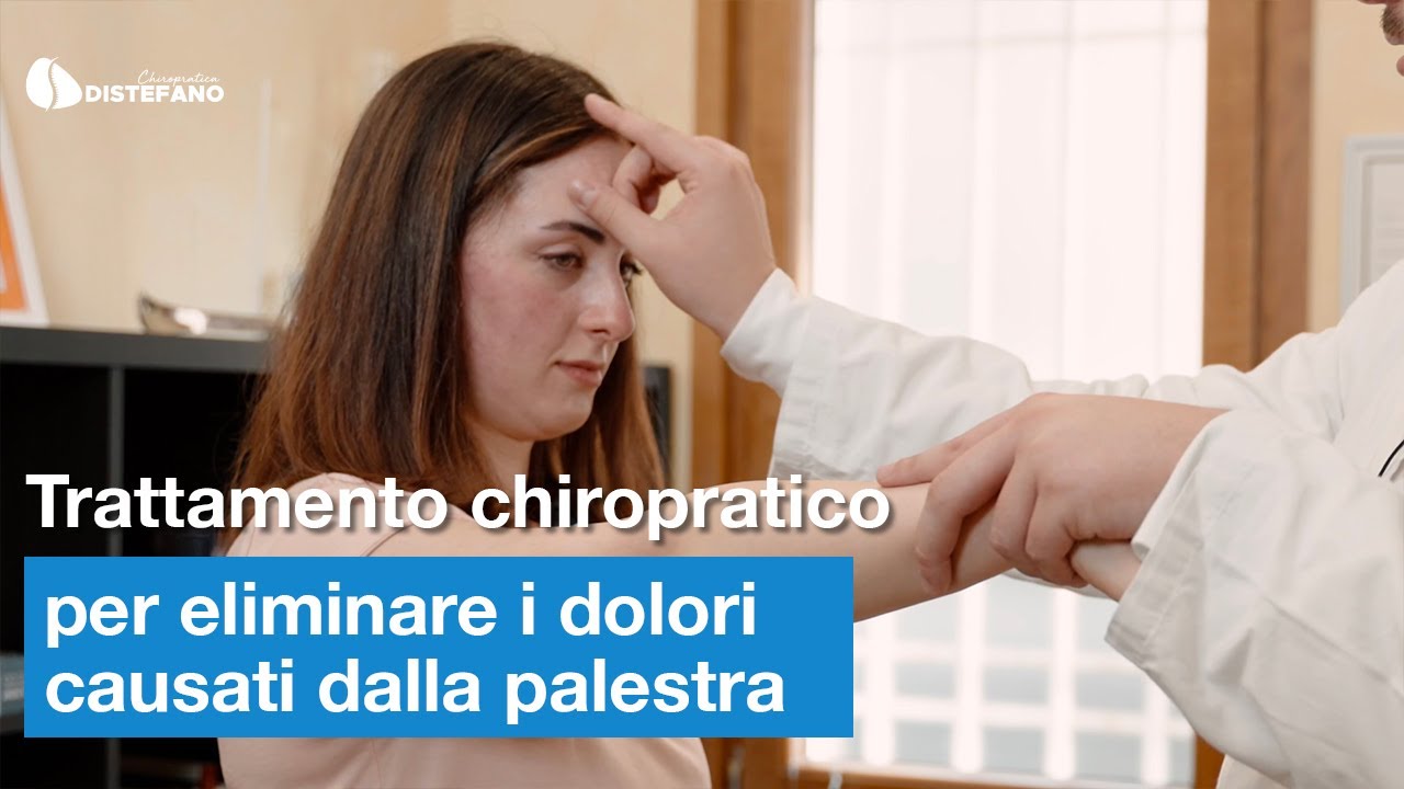 Trattamento chiropratico per eliminare i dolori causati dalla palestra