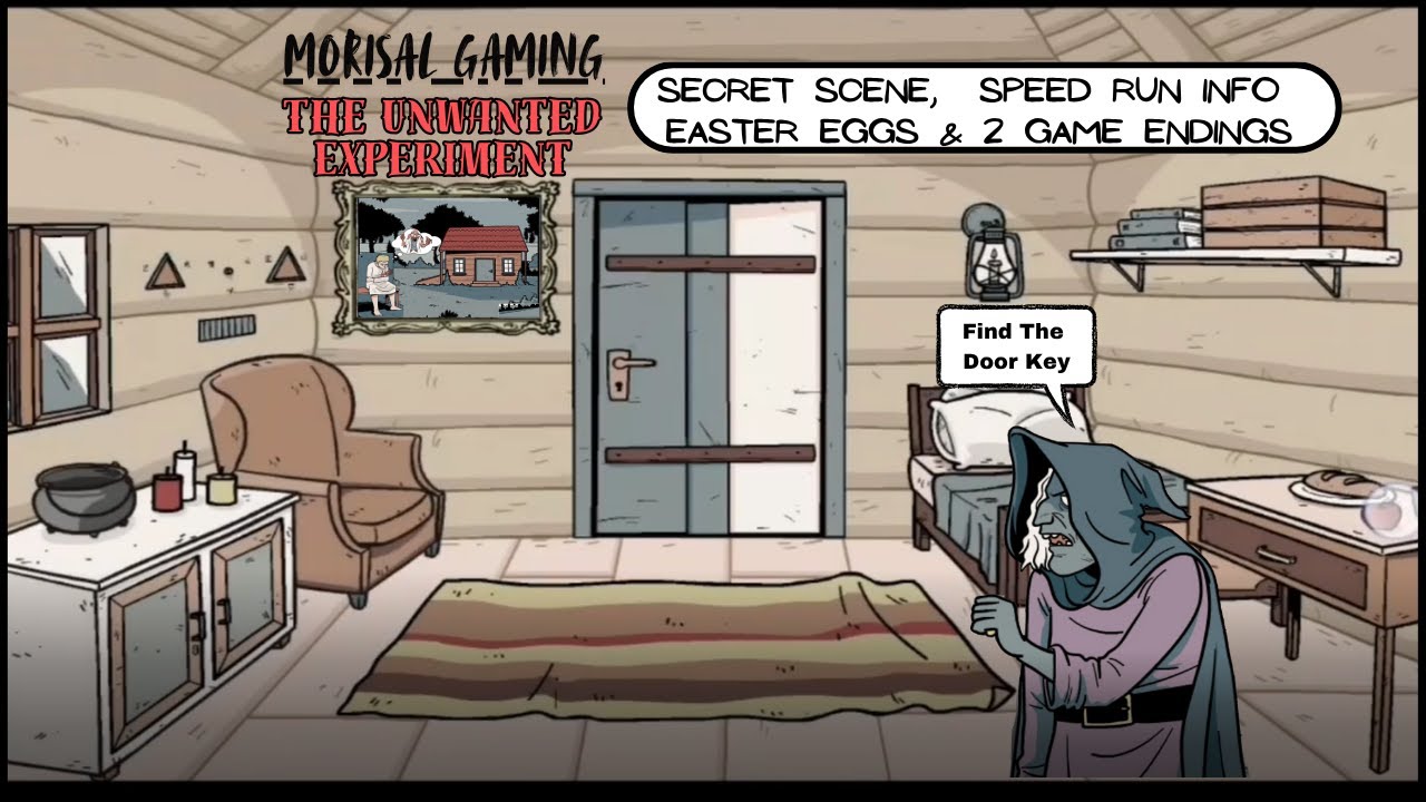 The Unwanted Experiment Secret scene, Easter Eggs & 2 Game Endings | Dark Dome | Morisal Gaming