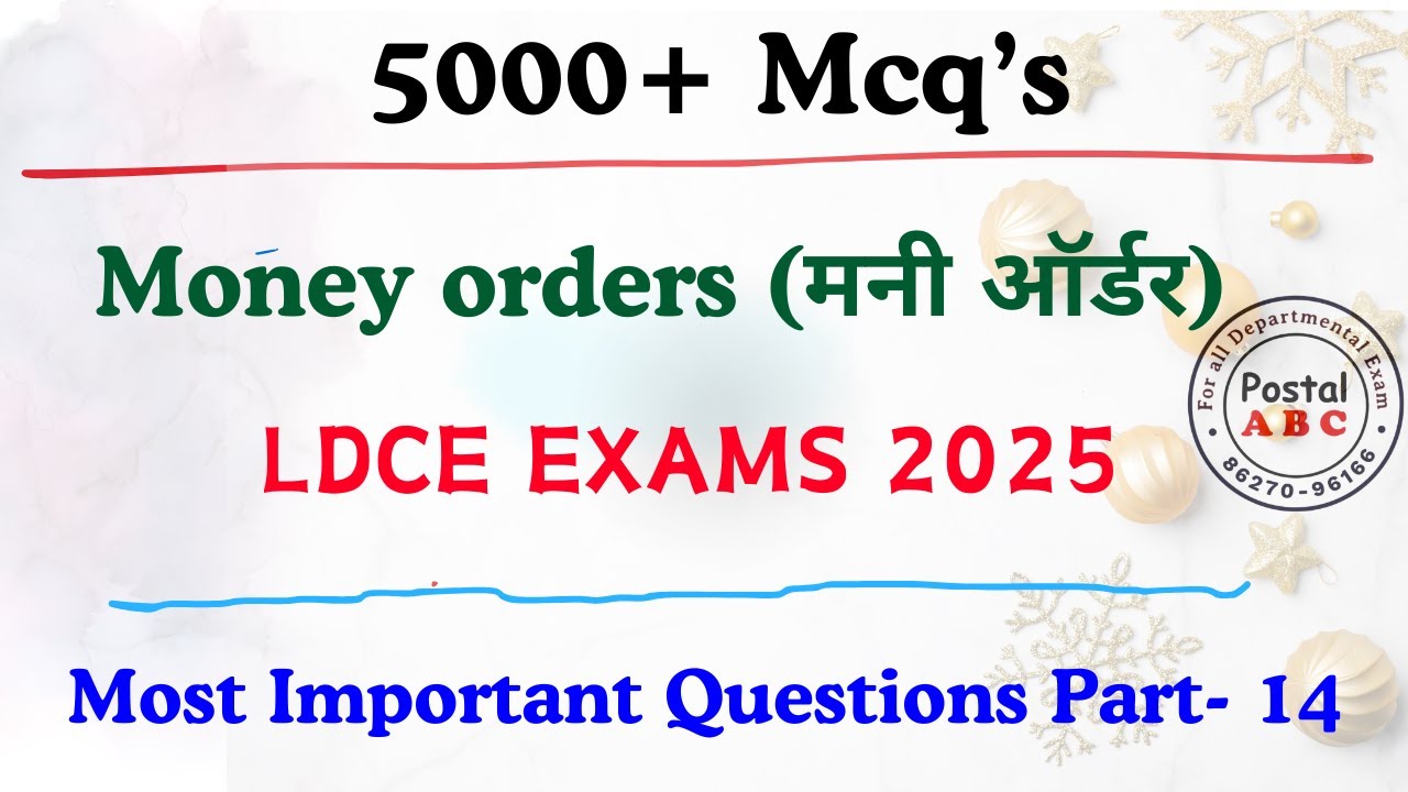 Most Important Question Part - 14 || Clause no. 215 - 257 ||