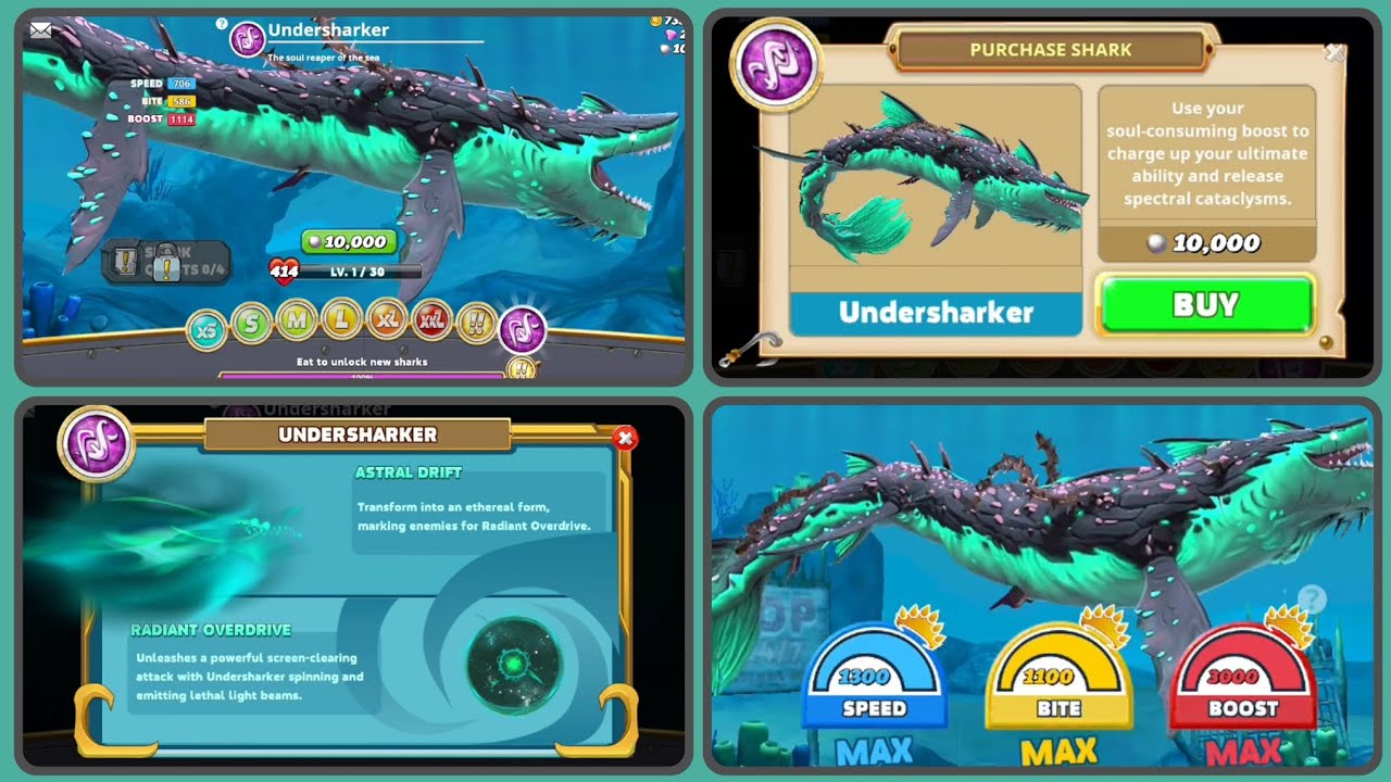 Hungry Shark World — New Apex Shark: Undersharker