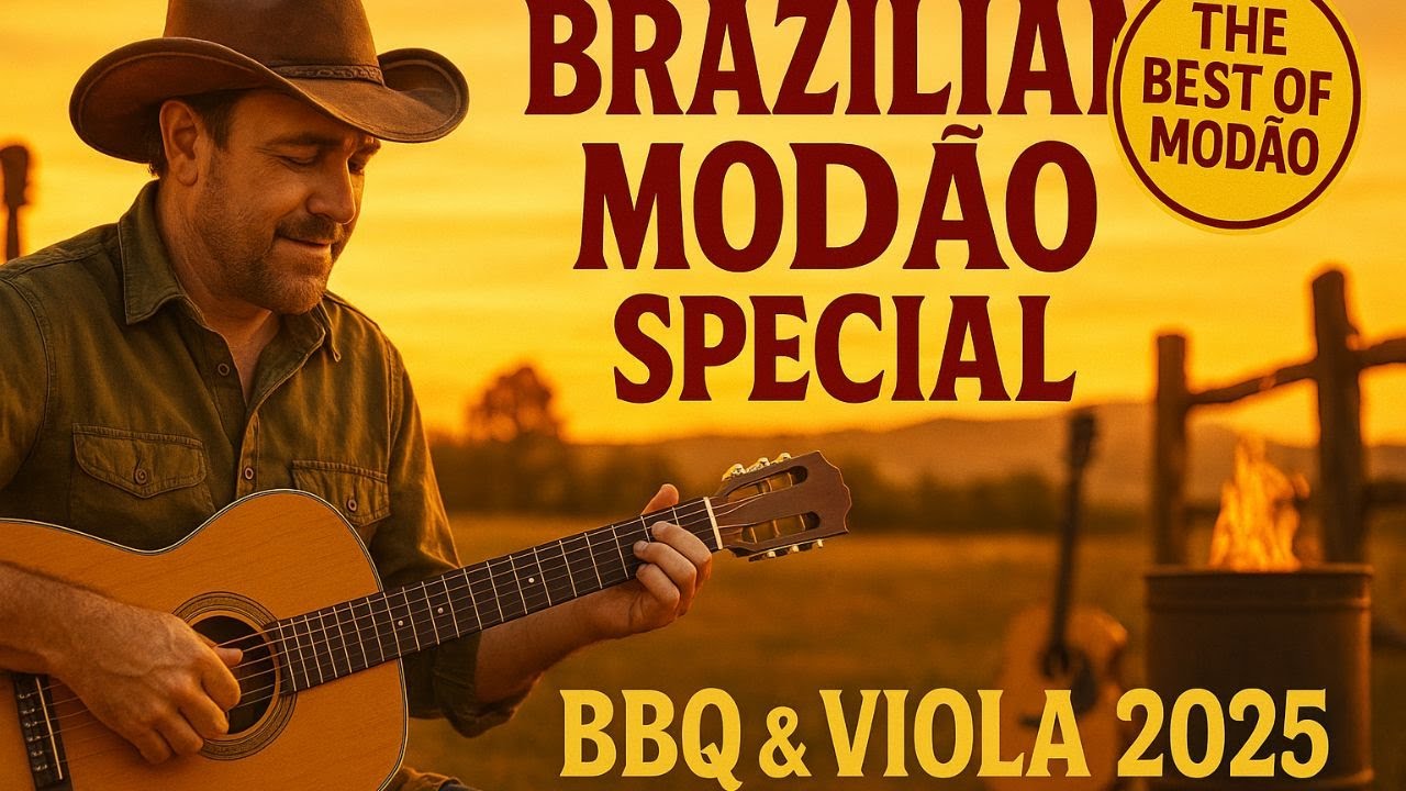 Brazilian Sertanejo Modão Special – The Best of Modão – Modão Weekend – Barbecue and Viola 2025