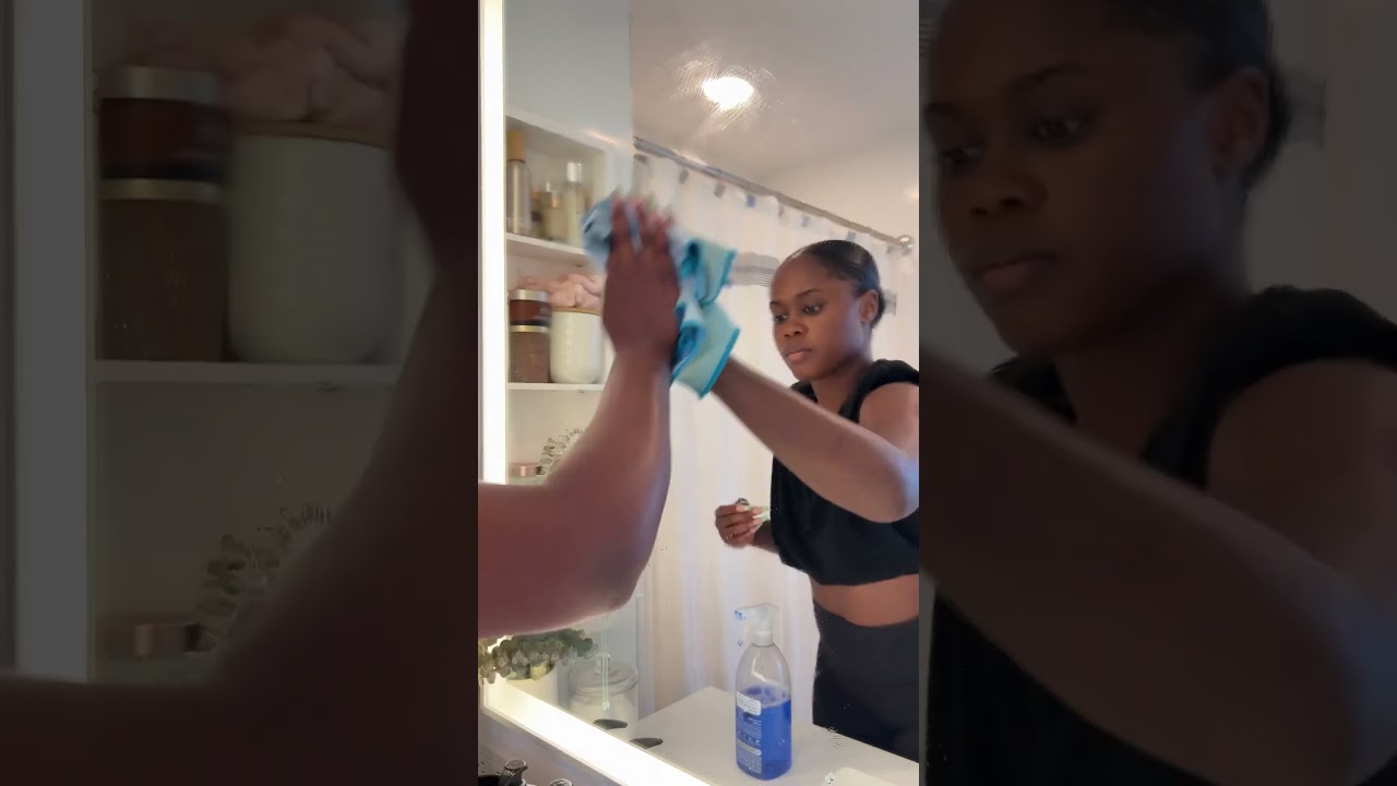 Clean my NYC apartment with me #asmr #cleaning