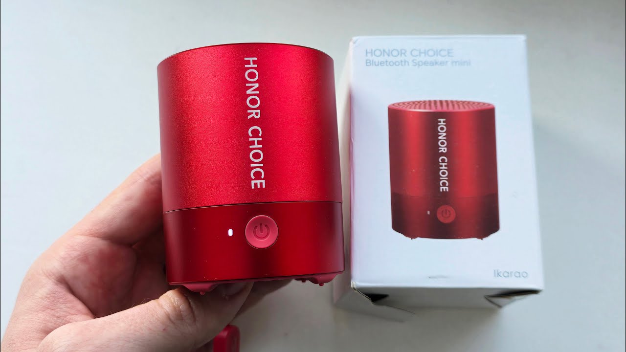 САМАЯ МАЛЕНЬКАЯ БЛЮТУЗ КОЛОНКА! HONOR CHOICE SPEAKER MINI