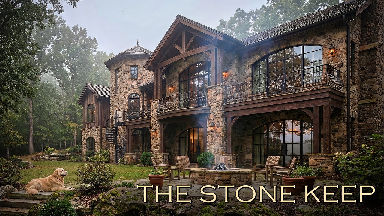 Inside a Luxury Cozy English Cottage  |  Warm Rustic Rooms, Stunning Kitchen & Serene Garden