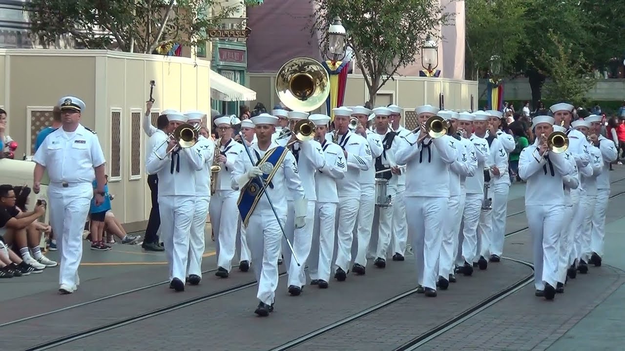 Navy Band Southwest at Disneyland August 28th 2018.