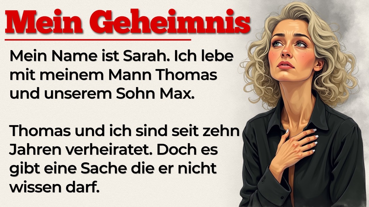 Mein dunkles Geheimnis | Learn German with Stories | German Stories