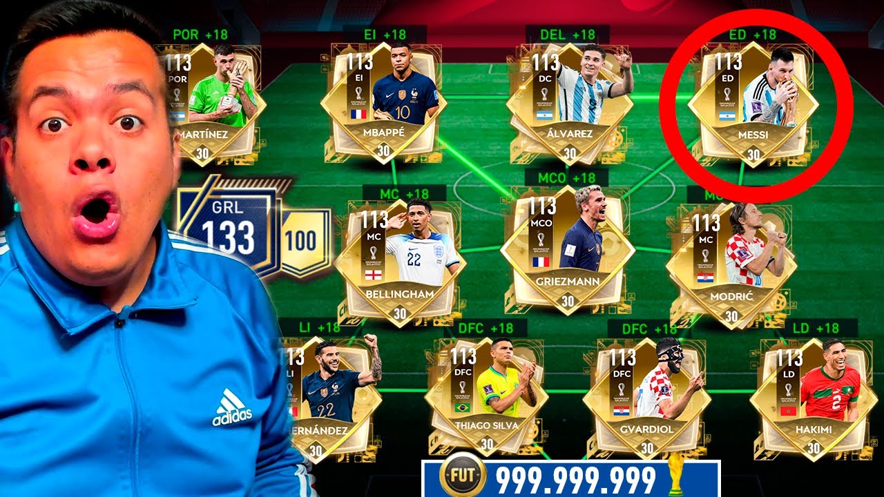 Мы купили и создали ЛУЧШУЮ ПОЛНУЮ КОМАНДУ TOTT *Лучший состав в мире* в FIFA MOBILE *133 ОБЩ*