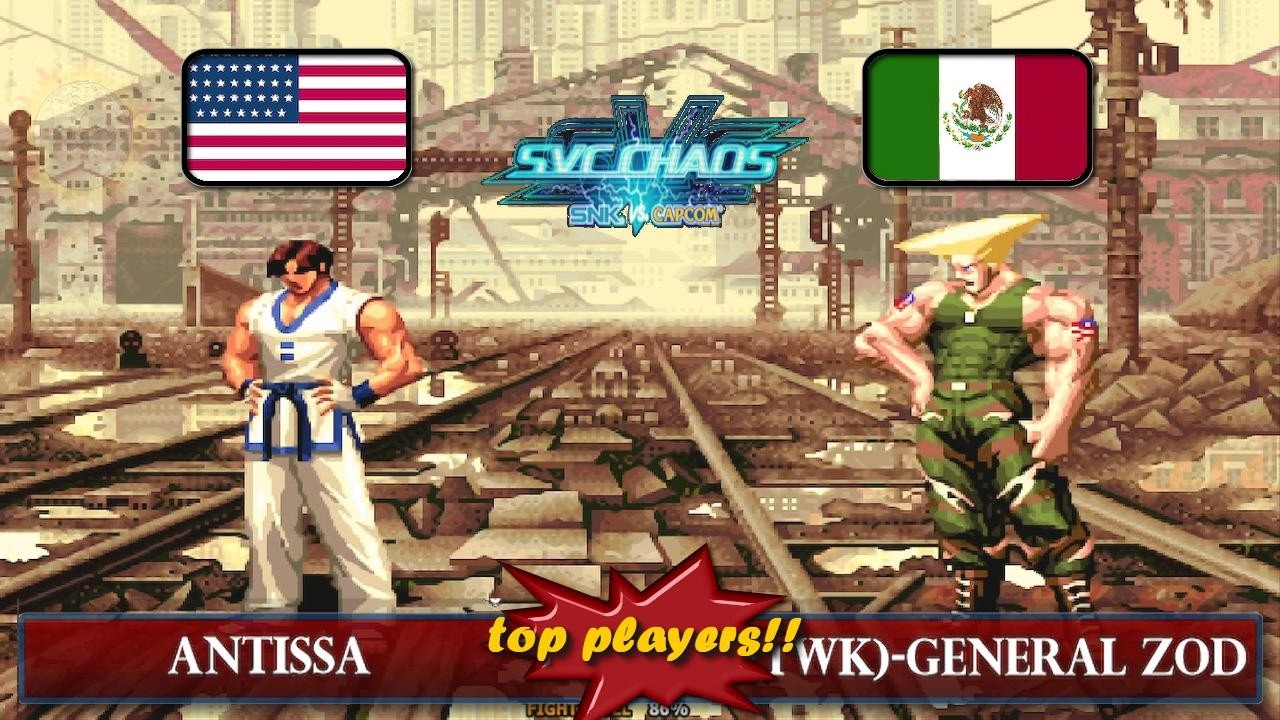 [TOPs SVC Chaos FT5] Antissa (USA) vs (TWK)-General Zod (Mex) #svcchaos