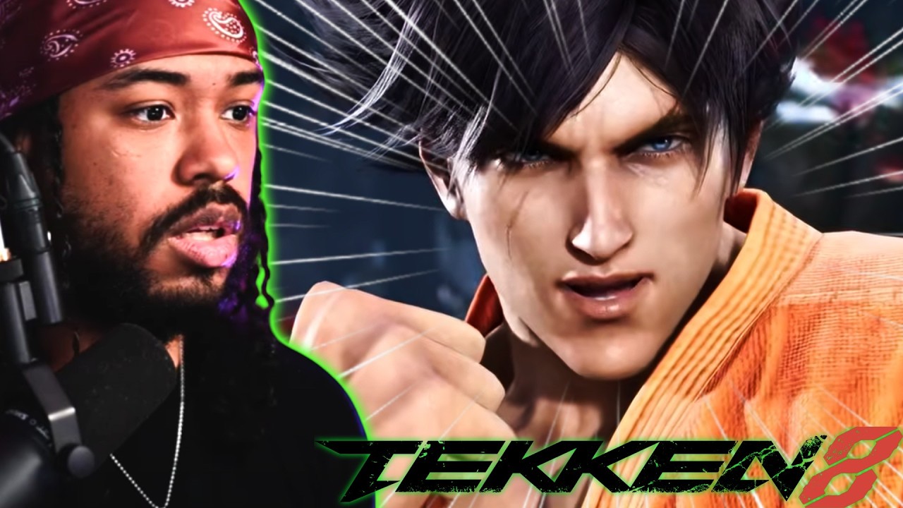 Лотус сражается со своим заклятым врагом Ларсом, одетым как Гоку, в Tekken 8...