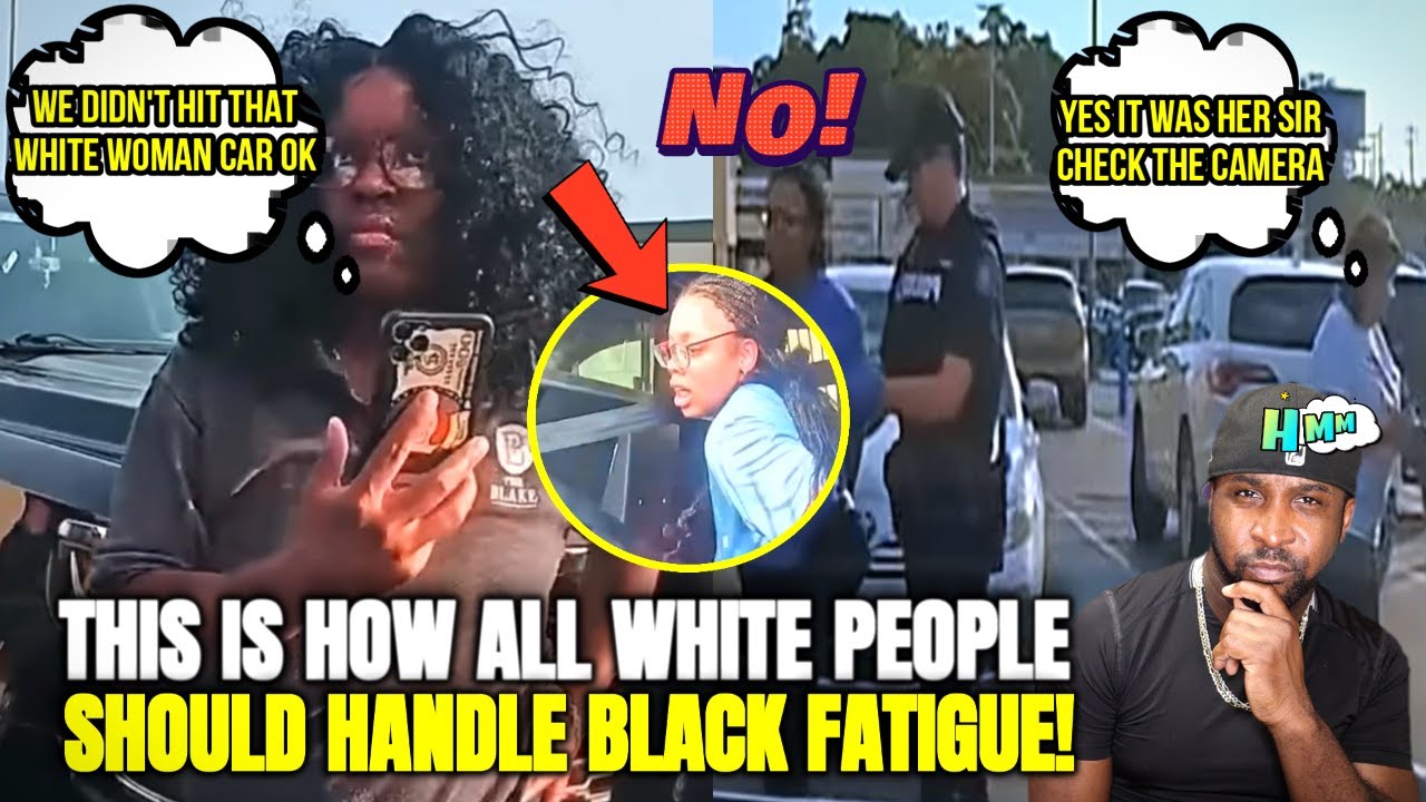 Ignorant Black Woman Hits White Woman Car at Total Wine Then Tries Playing The Victim