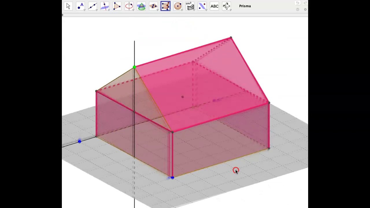 Construcción básica en GeoGebra 3D