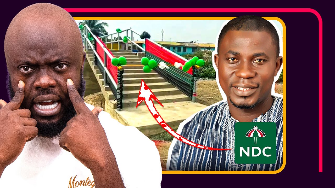 MP for Ashaiman Commissioned This Bridge for His Constituents, But People Are Upset! 😭😭