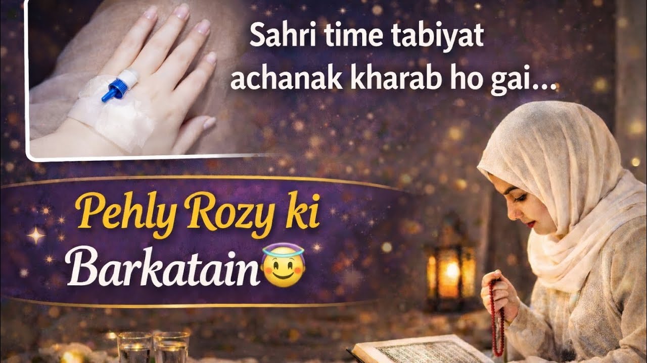 Sahri Time Tabiyat Kharab Ho Gai 😢 | Pehly Rozy Ki Barkatain 😇 | Home Queen Ramadan Vlog 2026