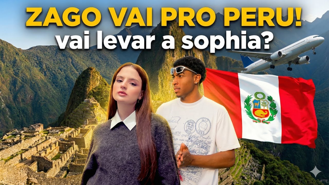 ZAGO VAI LEVAR A SOPHIA JUNTO? ZAGO VAI NO PERU🤨