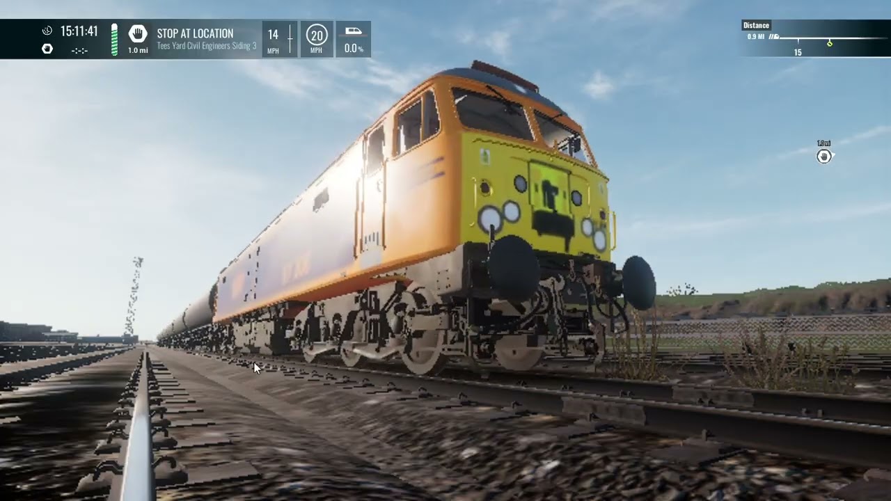 6D89 - Milford West Sidings to Tees Civil Engineers Yard