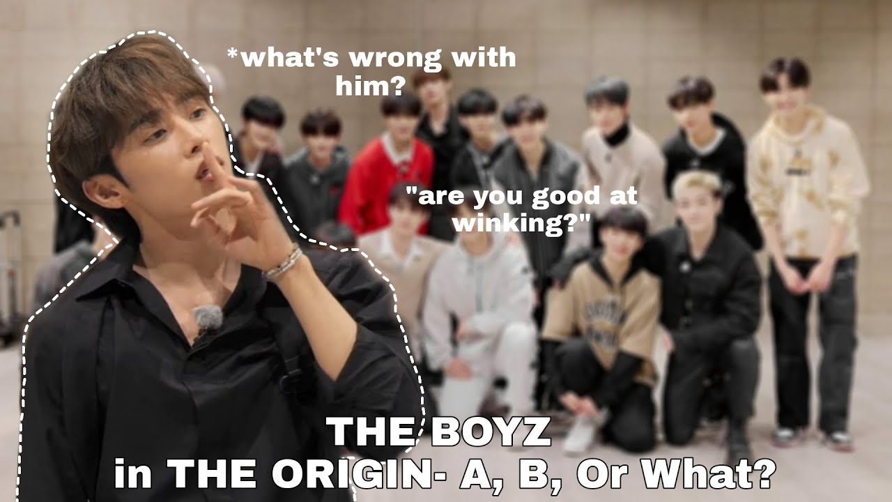 THE BOYZ as mentors (ft. Kim Sunwoo being so extra | THE ORIGIN- A, B, Or What) | ATBO