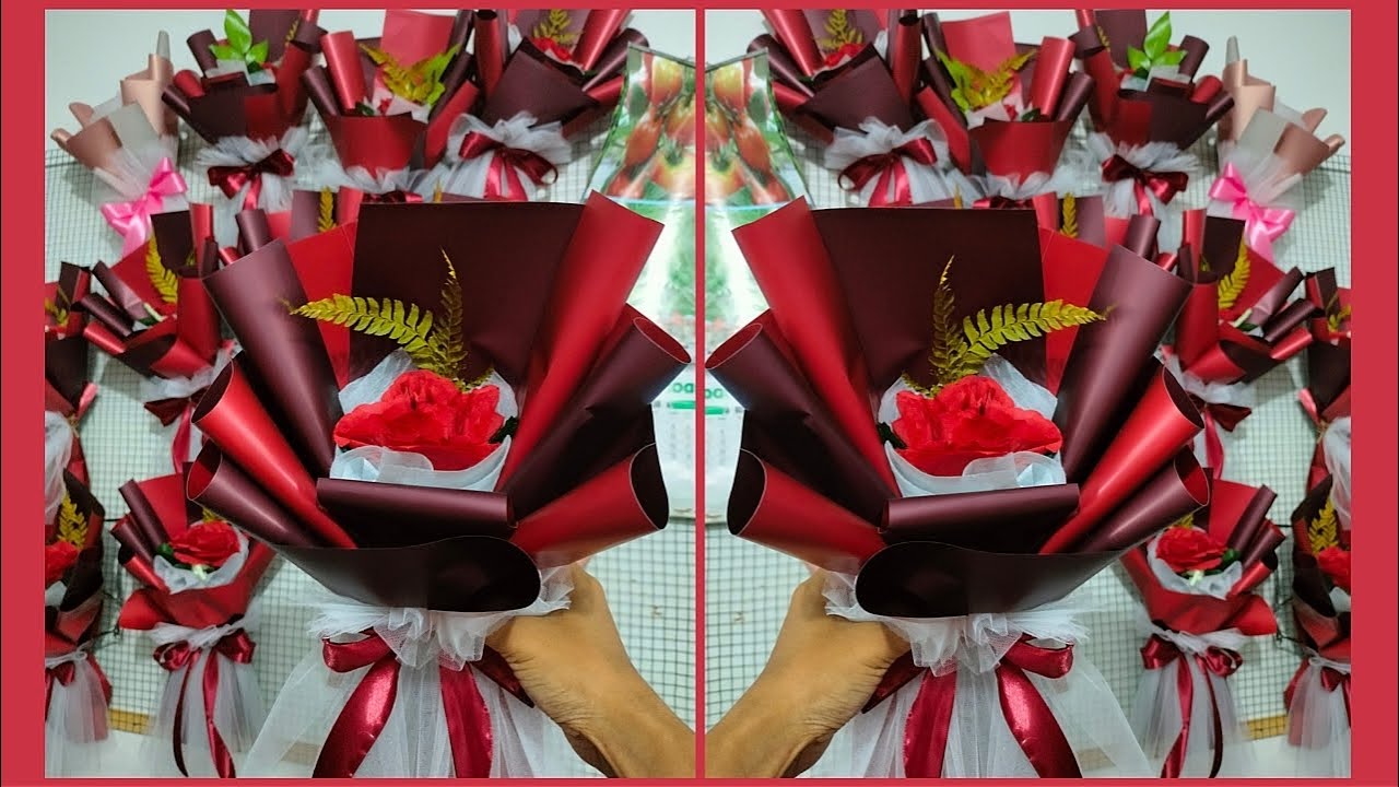 Tutorial Lengkap Buket Bunga Mini, Cocok Untuk Hadiah di Hari Ibu