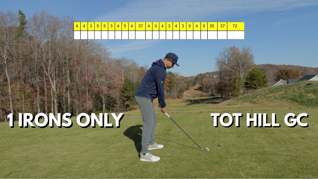 Playing 18 Holes Using Only 1 Irons