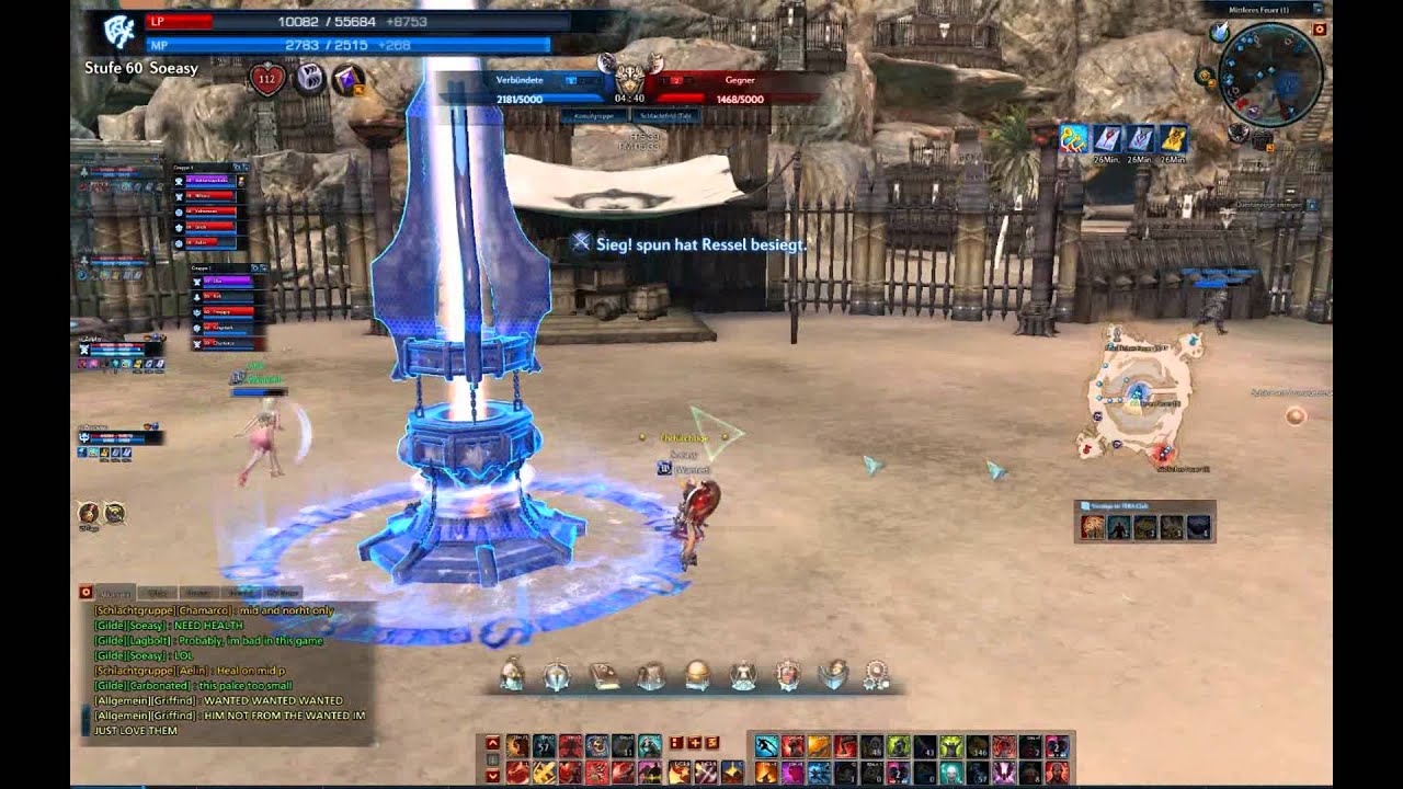 Tera Online 60 Berserker PvP [FULL BG]