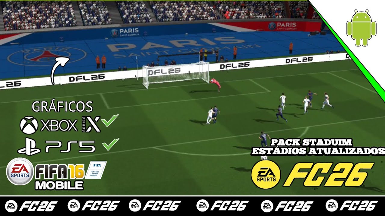 🔥DFL 26 | PACK DE 120 ESTÁDIOS ATUALIZADOS | ESTÁDIOS EUROPEUS E BRASILEIROS