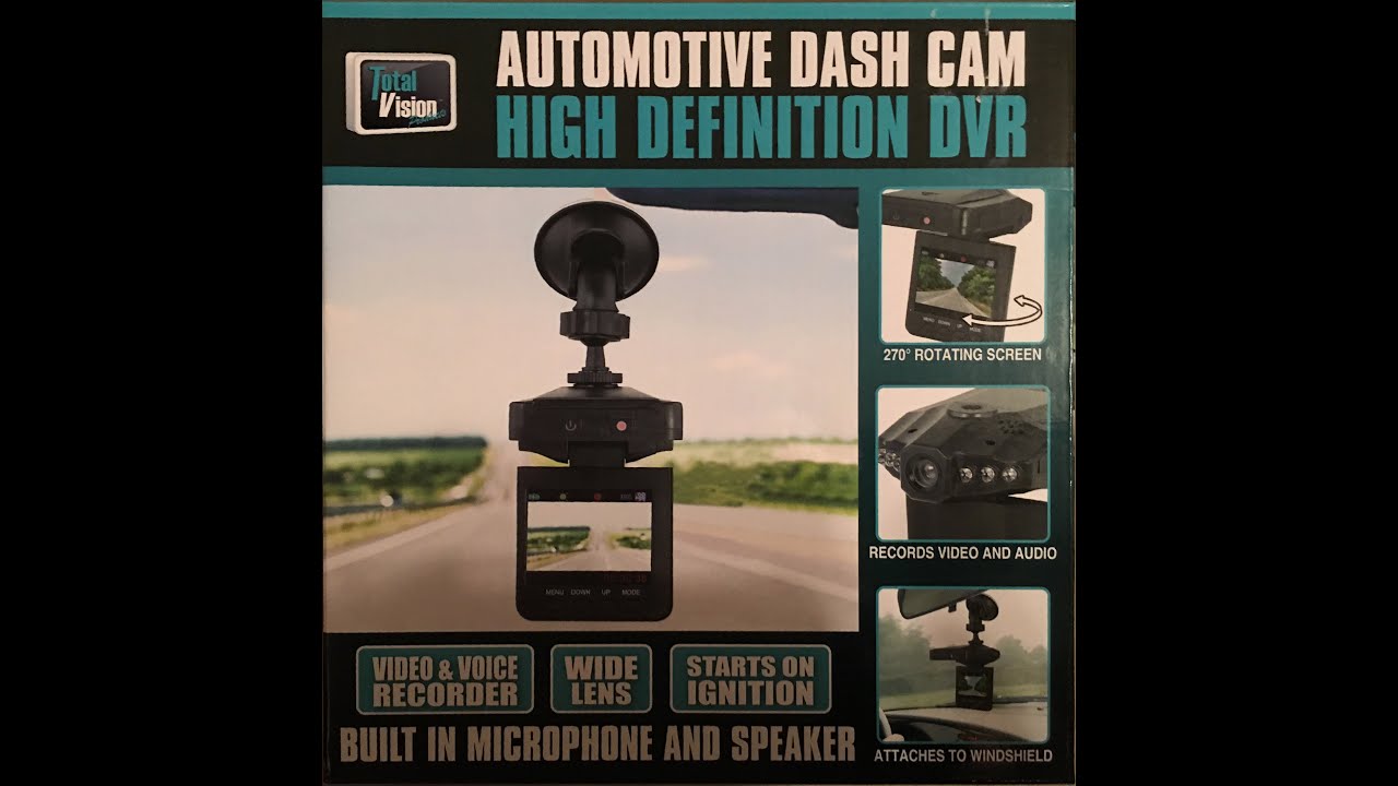 Total Vision HD Dash Cam Review