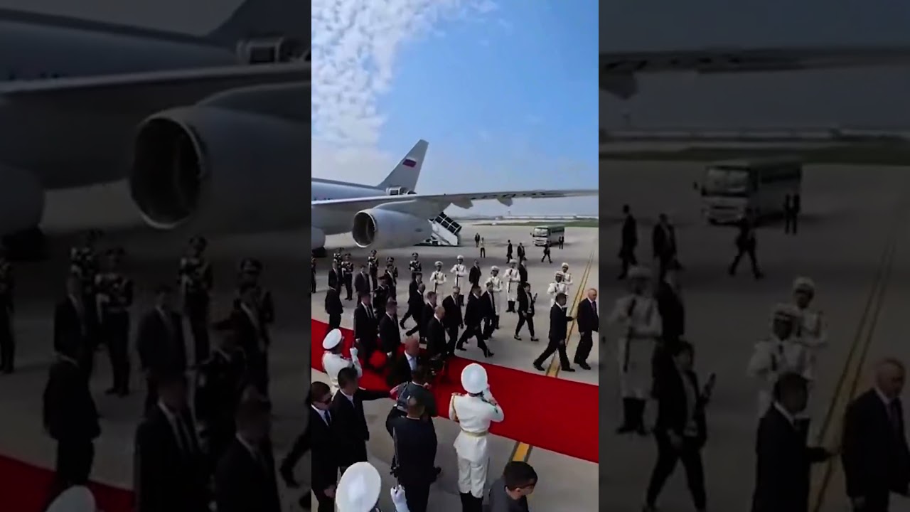 China's Xi Jinping gives Russia's Vladimir Putin red carpet treatment