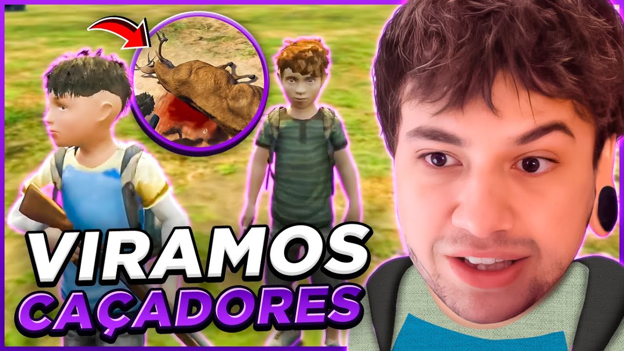 BRUNINHO E LOBINHO VIRARAM CA&Ccedil;ADORES! - GTA RP