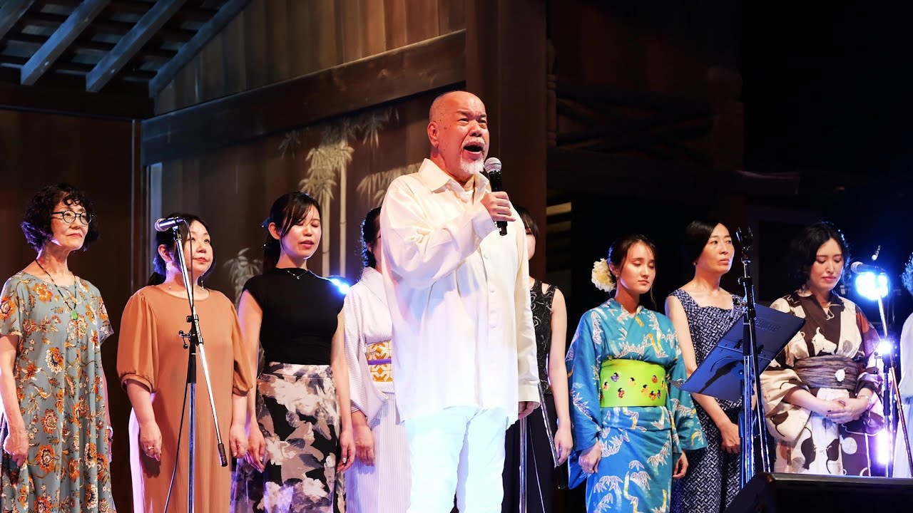 【靖国神社 みたままつり 2024】つのだ☆ひろ -「海行かば」/ 奉納コンサート 軍歌 準国歌 海ゆかば ライブ