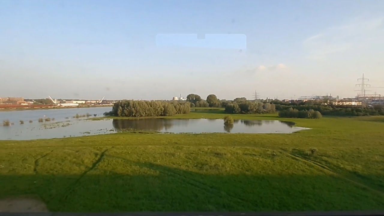 [Видео] На поезде из Крефельда в Дуйсбург